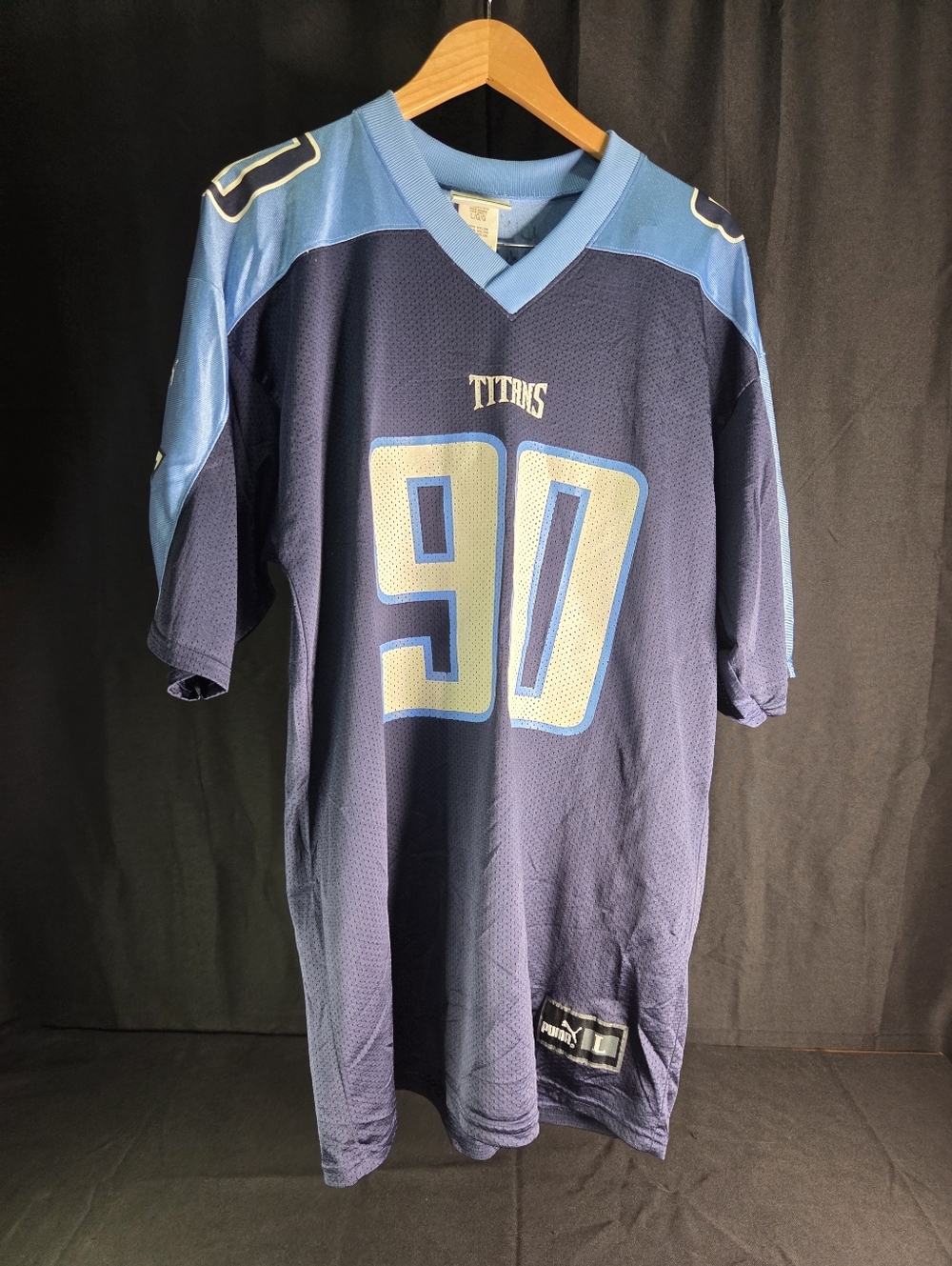 Vintage Jevon Kearse Titans #90 Puma Jersey L